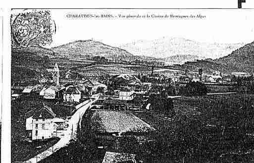 Ville de CHARAVINES Carte postale ancienne