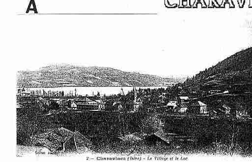 Ville de CHARAVINES Carte postale ancienne