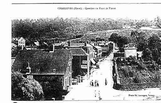 Ville de CHARLEVAL Carte postale ancienne