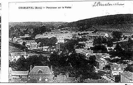 Ville de CHARLEVAL Carte postale ancienne