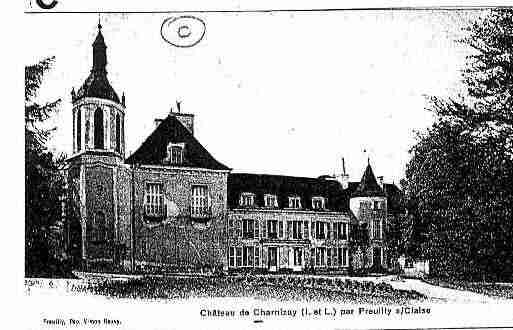 Ville de CHARNIZAY Carte postale ancienne