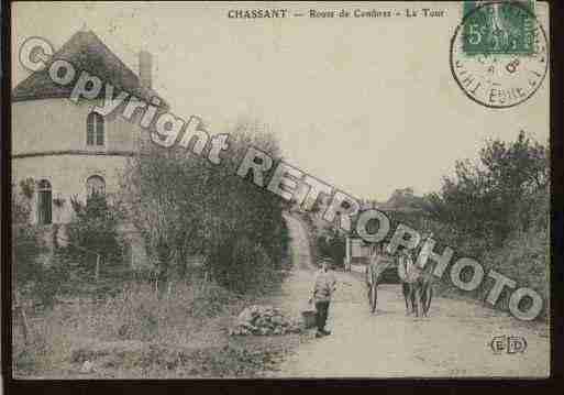 Ville de CHASSANT Carte postale ancienne