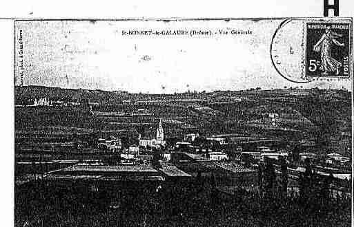 Ville de CHATEAUNEUFDEGALAURE Carte postale ancienne