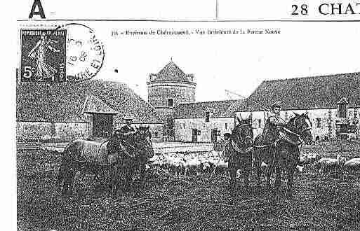 Ville de CHATEAUNEUFENTHYMERAIS Carte postale ancienne