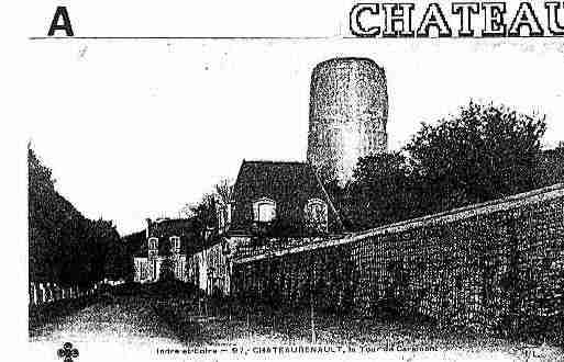 Ville de CHATEAURENAULT Carte postale ancienne