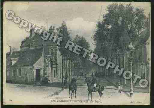 Ville de CHATEAUROUX Carte postale ancienne