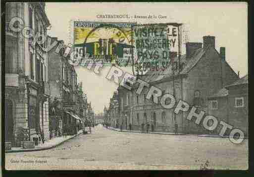 Ville de CHATEAUROUX Carte postale ancienne