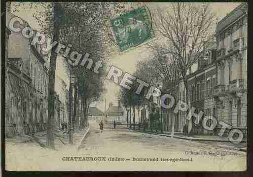 Ville de CHATEAUROUX Carte postale ancienne