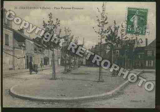 Ville de CHATEAUROUX Carte postale ancienne