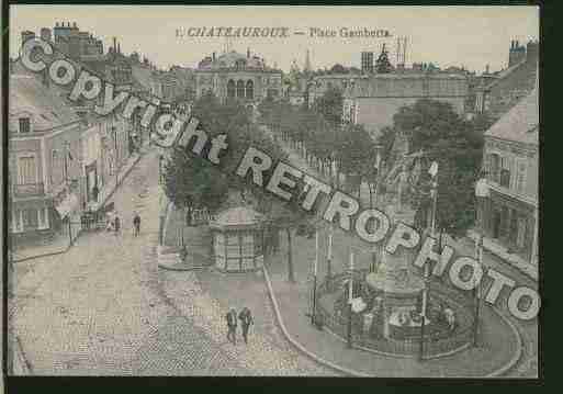 Ville de CHATEAUROUX Carte postale ancienne