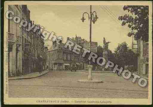 Ville de CHATEAUROUX Carte postale ancienne