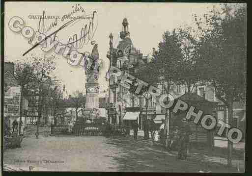 Ville de CHATEAUROUX Carte postale ancienne