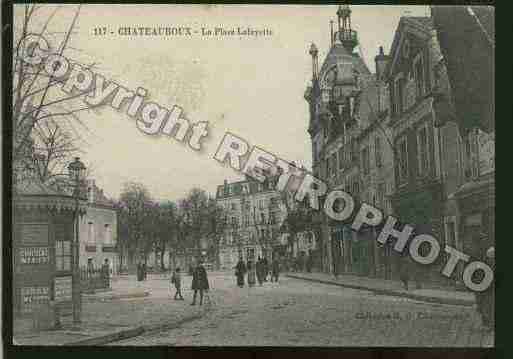 Ville de CHATEAUROUX Carte postale ancienne