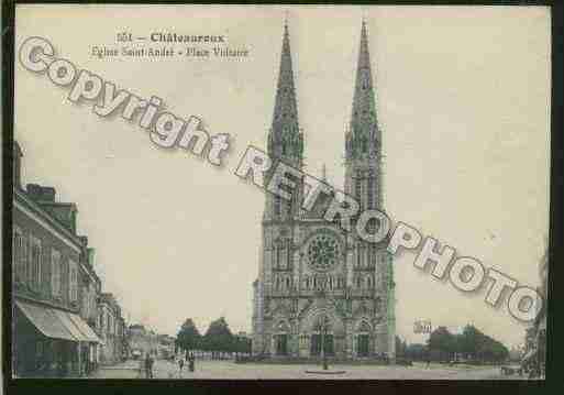 Ville de CHATEAUROUX Carte postale ancienne