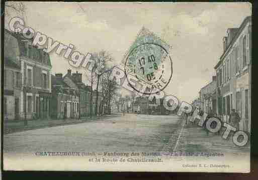 Ville de CHATEAUROUX Carte postale ancienne