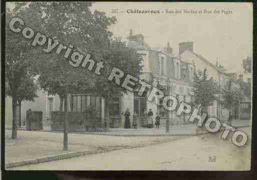 Ville de CHATEAUROUX Carte postale ancienne