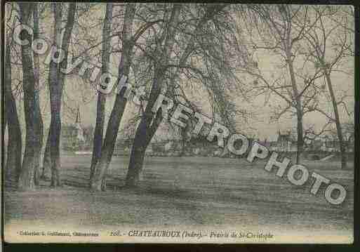 Ville de CHATEAUROUX Carte postale ancienne