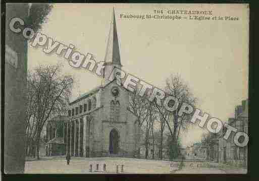 Ville de CHATEAUROUX Carte postale ancienne