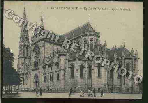 Ville de CHATEAUROUX Carte postale ancienne