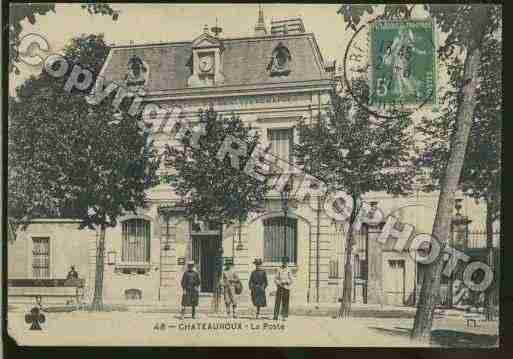 Ville de CHATEAUROUX Carte postale ancienne