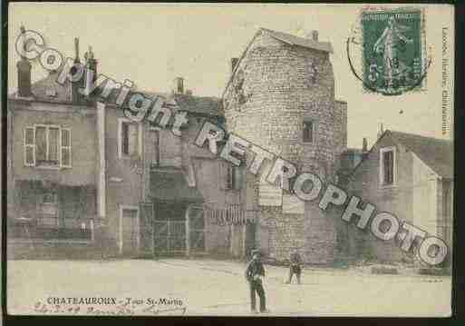 Ville de CHATEAUROUX Carte postale ancienne