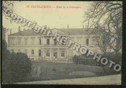 Ville de CHATEAUROUX Carte postale ancienne