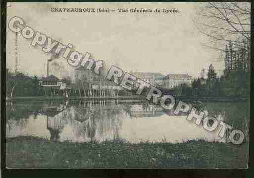 Ville de CHATEAUROUX Carte postale ancienne