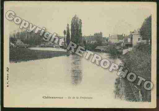 Ville de CHATEAUROUX Carte postale ancienne