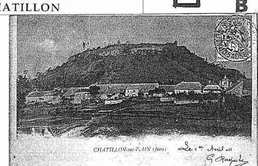 Ville de CHATILLON Carte postale ancienne