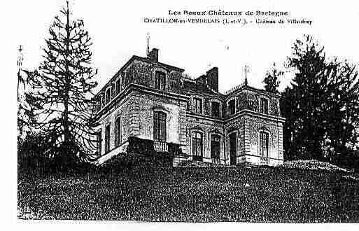 Ville de CHATILLONENVENDELAIS Carte postale ancienne