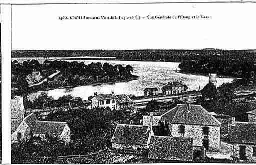 Ville de CHATILLONENVENDELAIS Carte postale ancienne