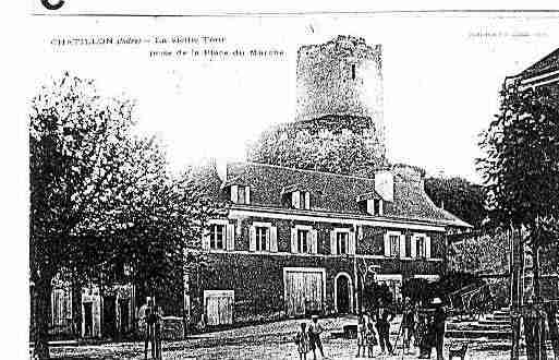 Ville de CHATILLONSURINDRE Carte postale ancienne