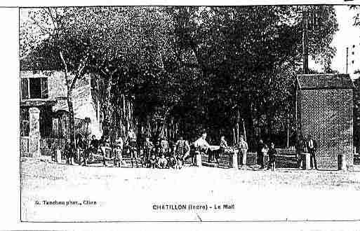 Ville de CHATILLONSURINDRE Carte postale ancienne