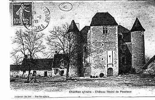 Ville de CHATILLONSURINDRE Carte postale ancienne