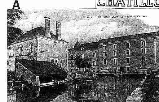 Ville de CHATILLONSURINDRE Carte postale ancienne Ville de CHATILLONSURINDRE Carte postale ancienne