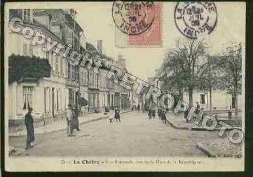 Ville de CHATRE(LA) Carte postale ancienne