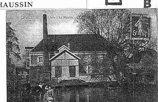 Ville de CHAUSSIN Carte postale ancienne Ville de CHAUSSIN Carte postale ancienne