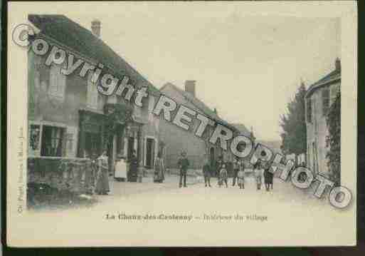 Ville de CHAUXDESCROTENAY Carte postale ancienne