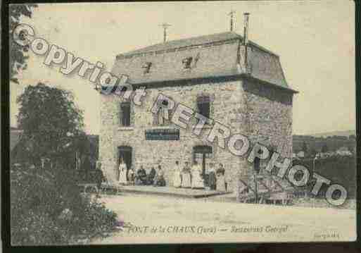 Ville de CHAUXDESCROTENAY Carte postale ancienne