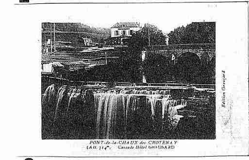 Ville de CHAUXDESCROTENAY Carte postale ancienne