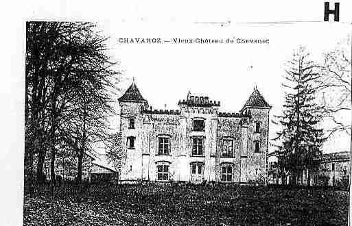 Ville de CHAVANOZ Carte postale ancienne