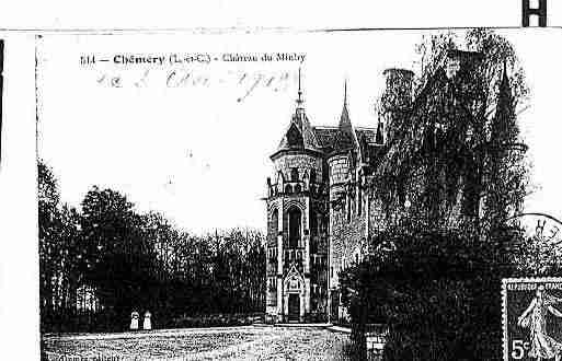 Ville de CHEMERY Carte postale ancienne