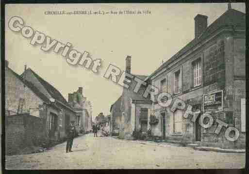 Ville de CHEMILLESURDEME Carte postale ancienne