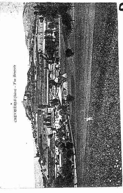Ville de CHEVRIERES Carte postale ancienne