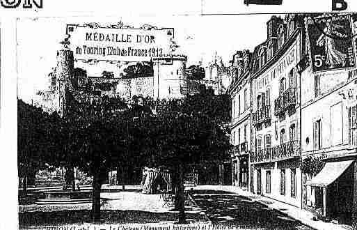 Ville de CHINON Carte postale ancienne