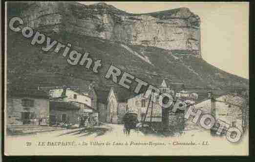 Ville de CHORANCHE Carte postale ancienne