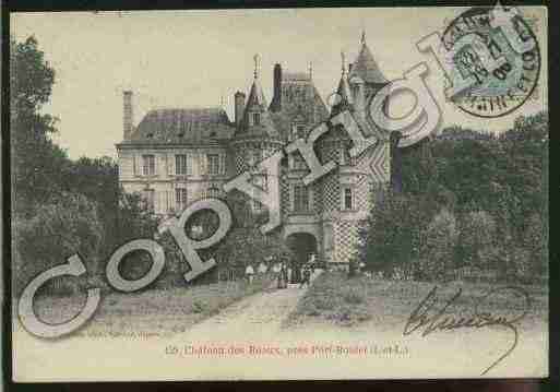 Ville de CHOUZESURLOIRE Carte postale ancienne