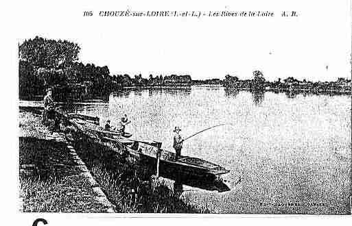 Ville de CHOUZESURLOIRE Carte postale ancienne