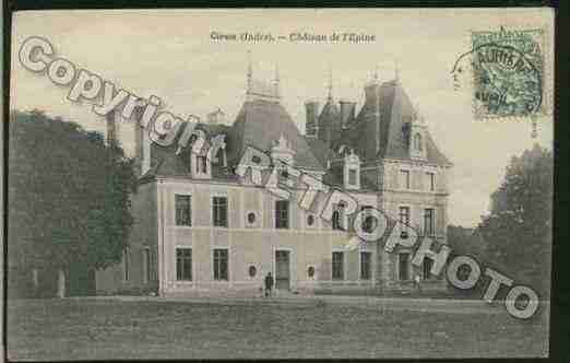 Ville de CIRON Carte postale ancienne