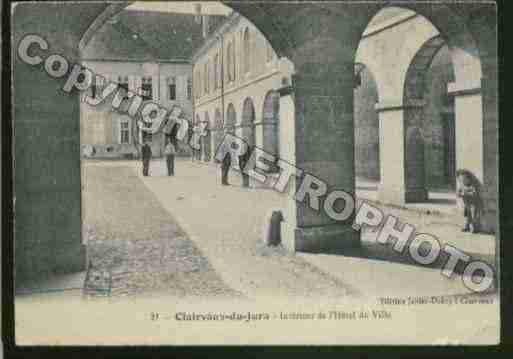 Ville de CLAIRVAUXLESLACS Carte postale ancienne